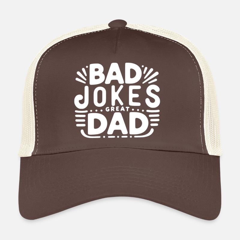 Schlechte Witze Toller Vater Trucker Cap