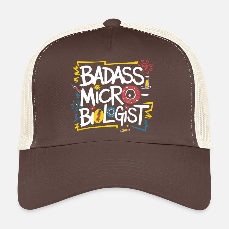 Fier de la microbiologie Casquette trucker 