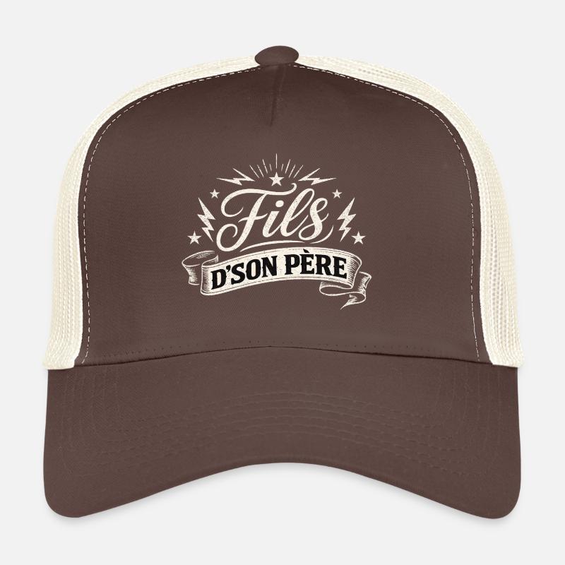 Fils_dson_pere Casquette trucker 
