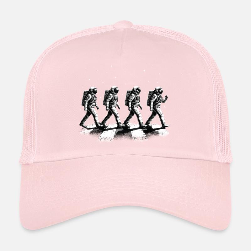 Exploration spatiale des astronautes marchants Casquette trucker 