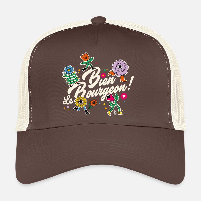 Bien le bourgeon ! Casquette trucker 