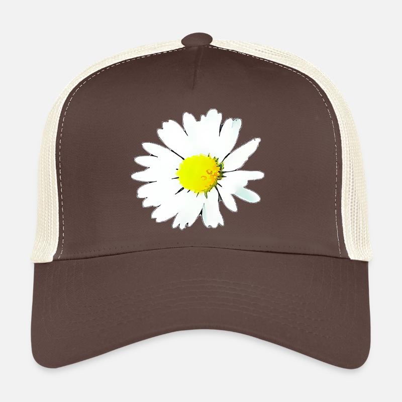 Fleur - Marguerite Casquette trucker 