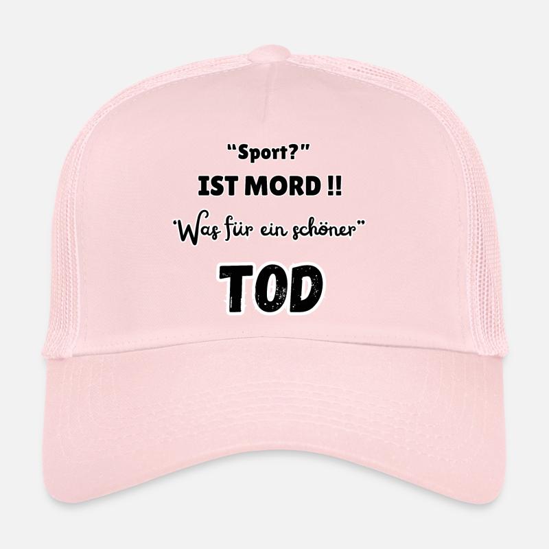 Le sport, c’est le meurtre Casquette trucker 