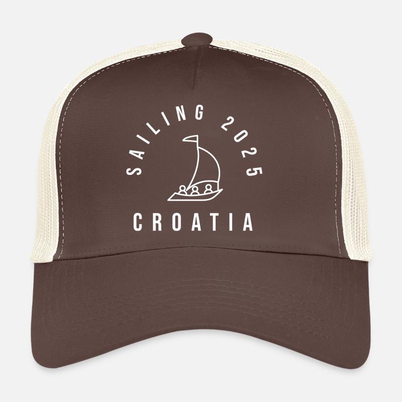 sailing croatia 2025a Trucker Cap