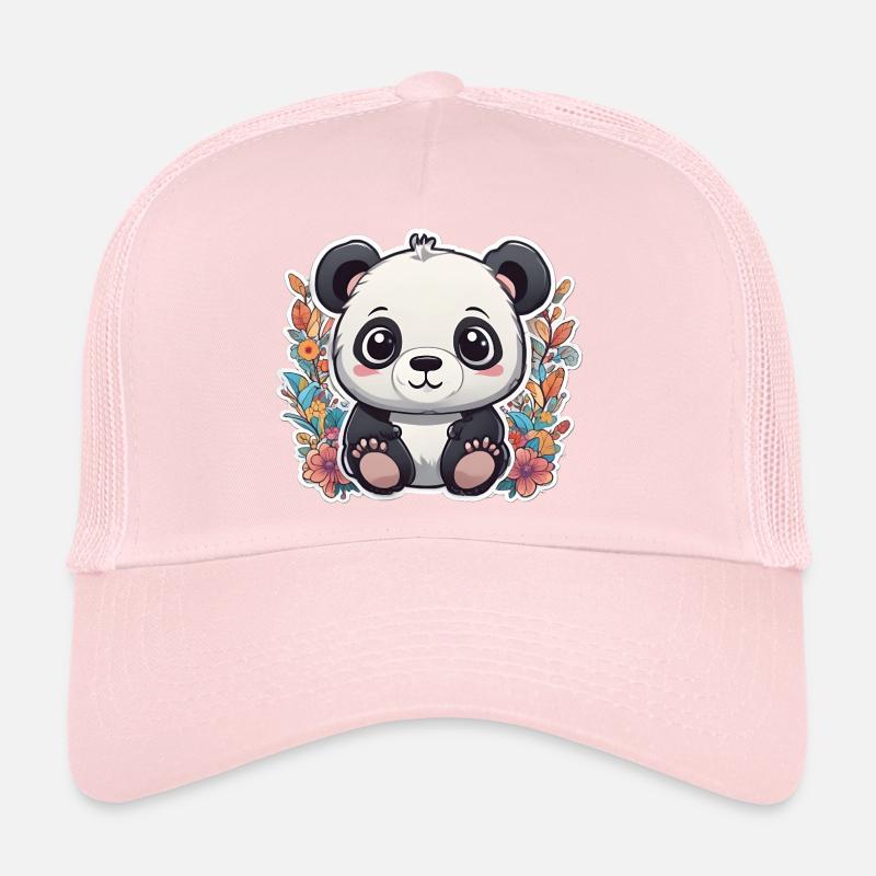 Ourson Panda Enfant à Style Mignon Éffervescent Casquette trucker 