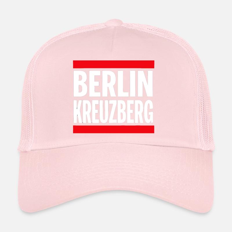 Berlin Kreuzberg Typographie audacieuse Casquette trucker 