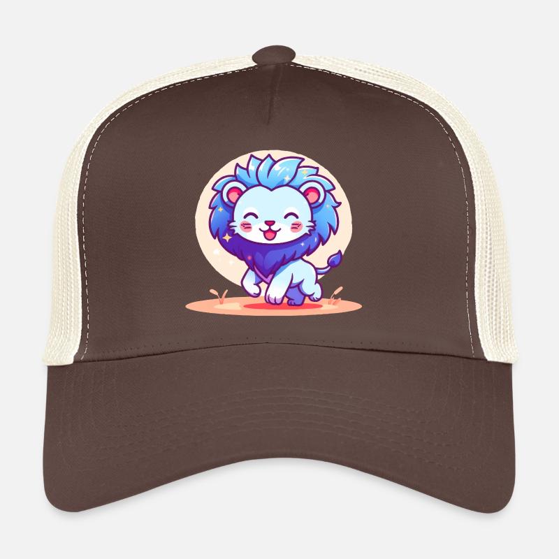 Little Blue Lion Trucker Cap