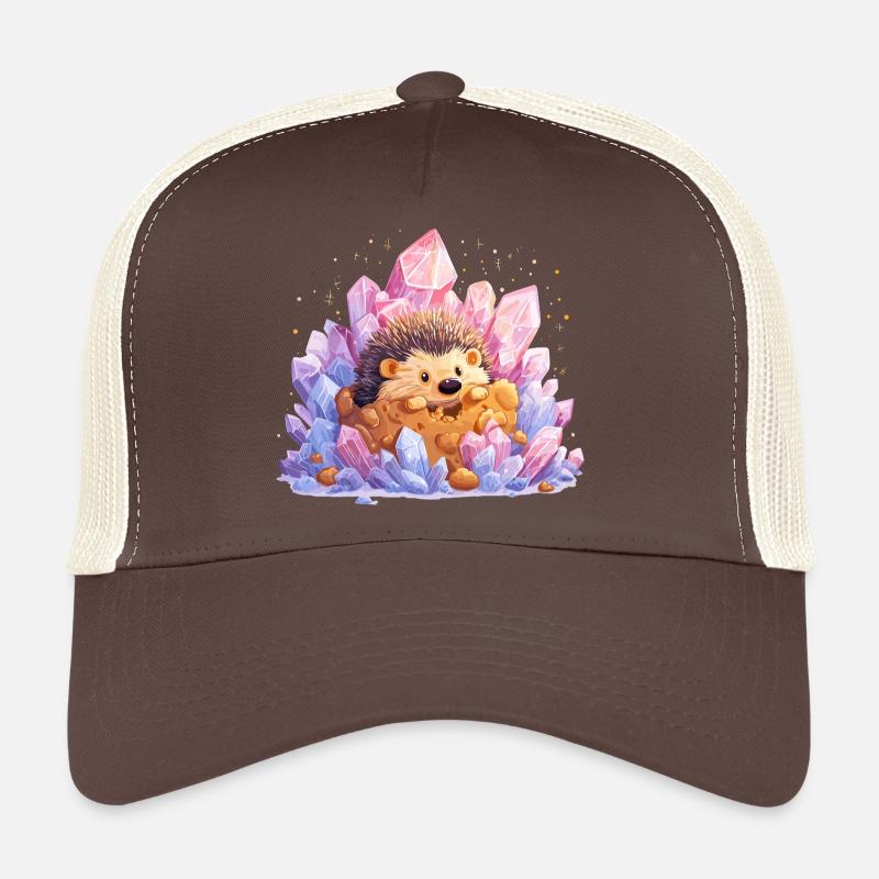 Kristallhügel Igelchen im Glitzerwald Trucker Cap