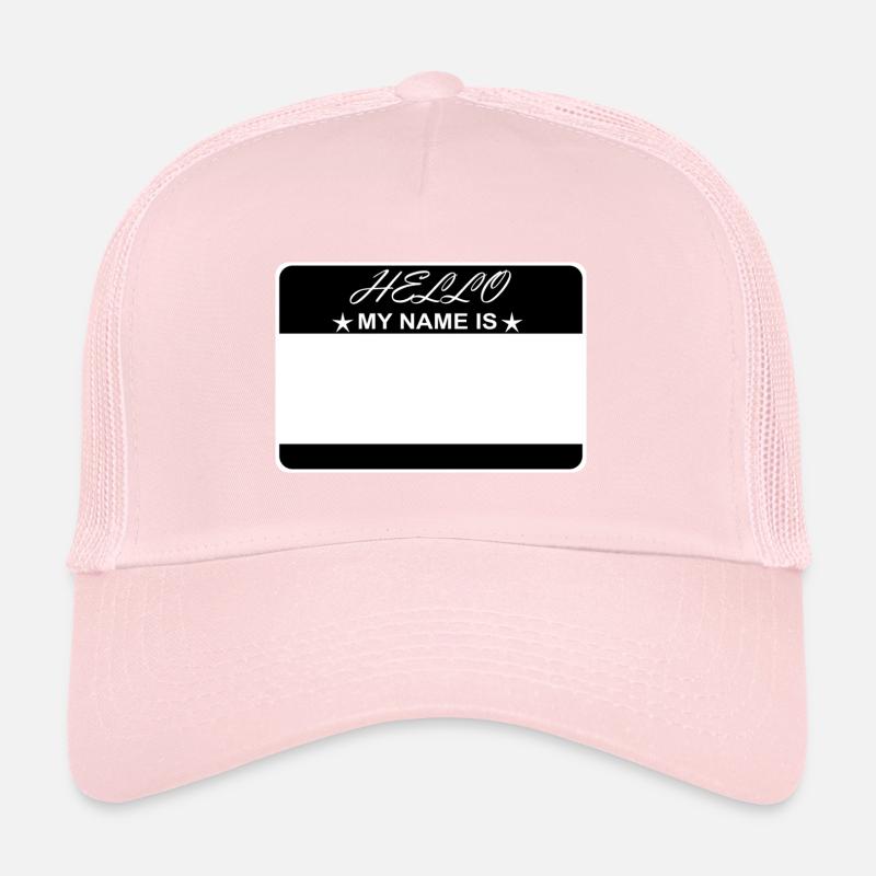 Hello My Name Is Casquette trucker 