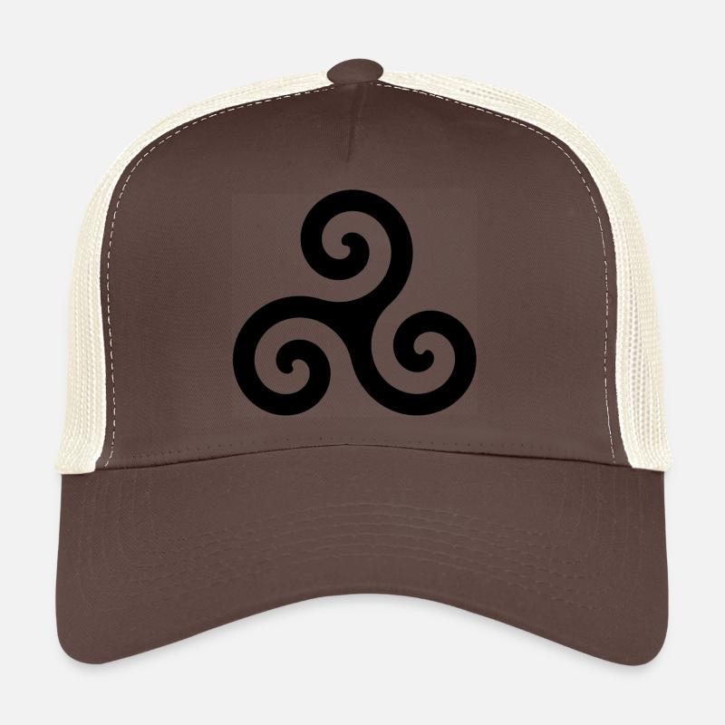 Triskell - Trucker Cap - Braun/Beige