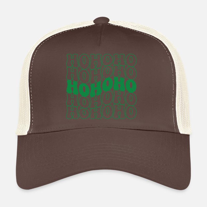 Hohoho Noël Vintage Casquette trucker 