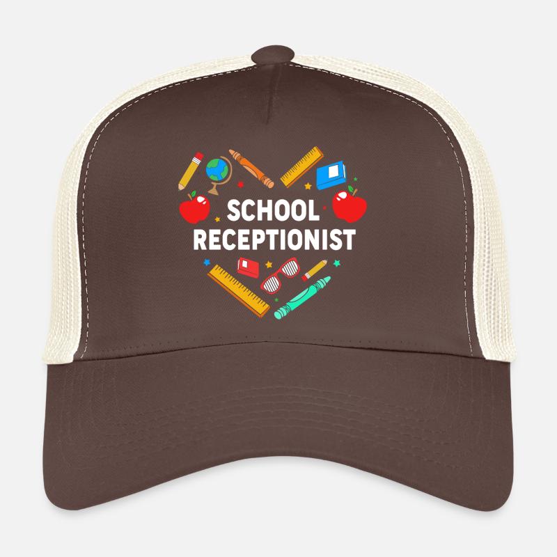École des réceptionnistes Casquette trucker 