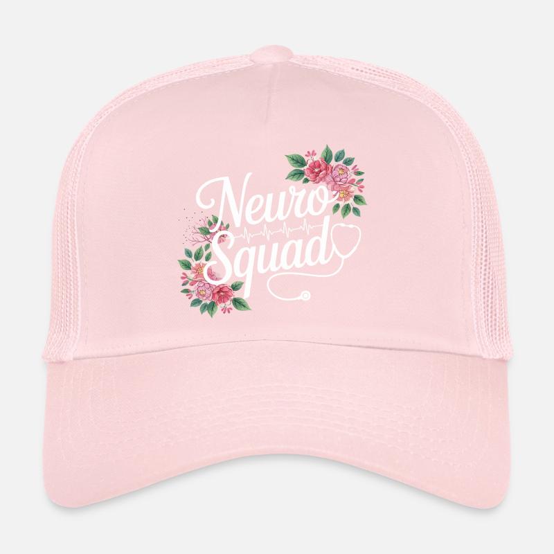 Médecins floraux de l’Escouade Neuro Casquette trucker 