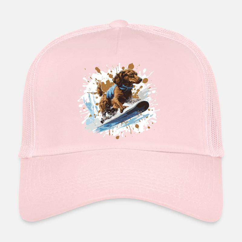 Teckel Teckel Teckel Snowboard Casquette trucker 