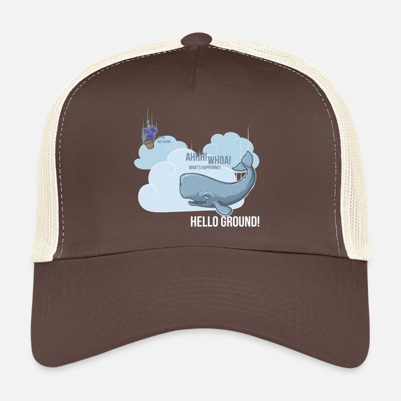 Whale & Petunia - Trucker Cap - brown/beige