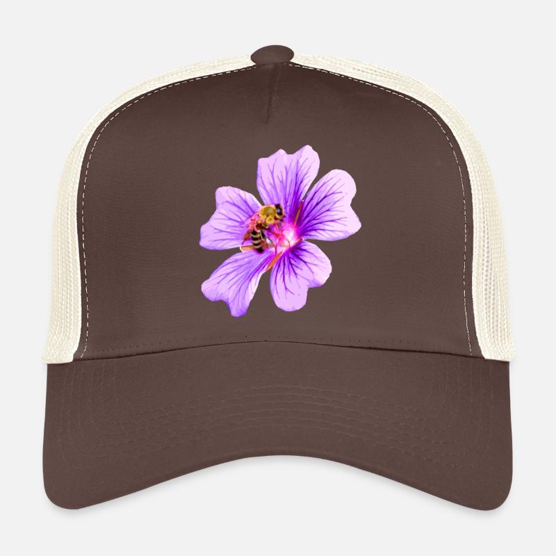 Abeille Floraison Casquette trucker 