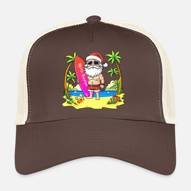 Weihnachtsmann-Surfer - 🎅 2 Trucker Cap
