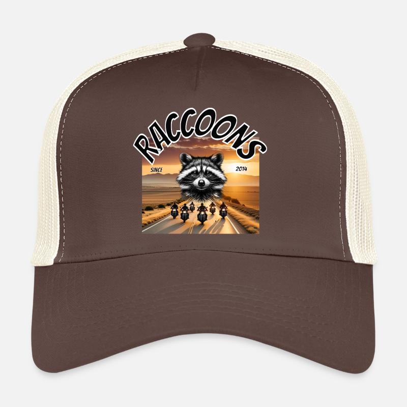 Raccoons - Trucker Cap - Braun/Beige
