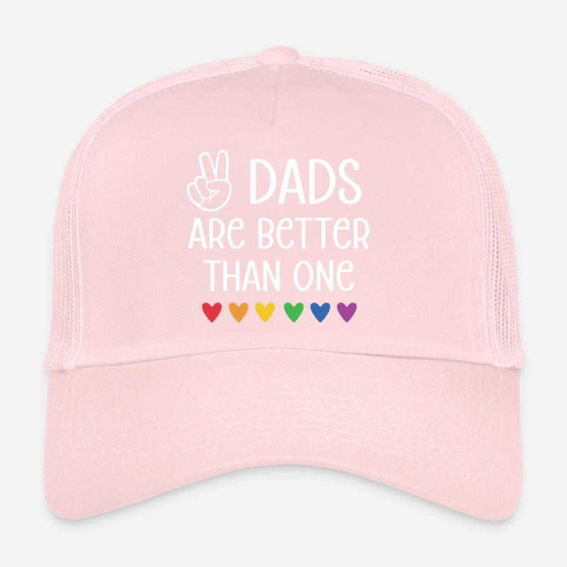 LGBTQ Pride Month - Zwei Väter sind besser als einer Trucker Cap
