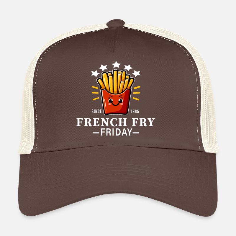 Funny Fries Friday Trucker Cap
