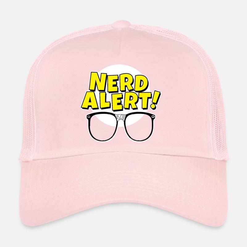 Nerd Alert Pop Glasses Trucker Cap