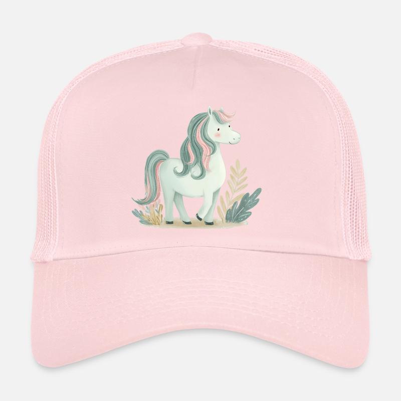 Cheval Poney Mignon Casquette trucker 