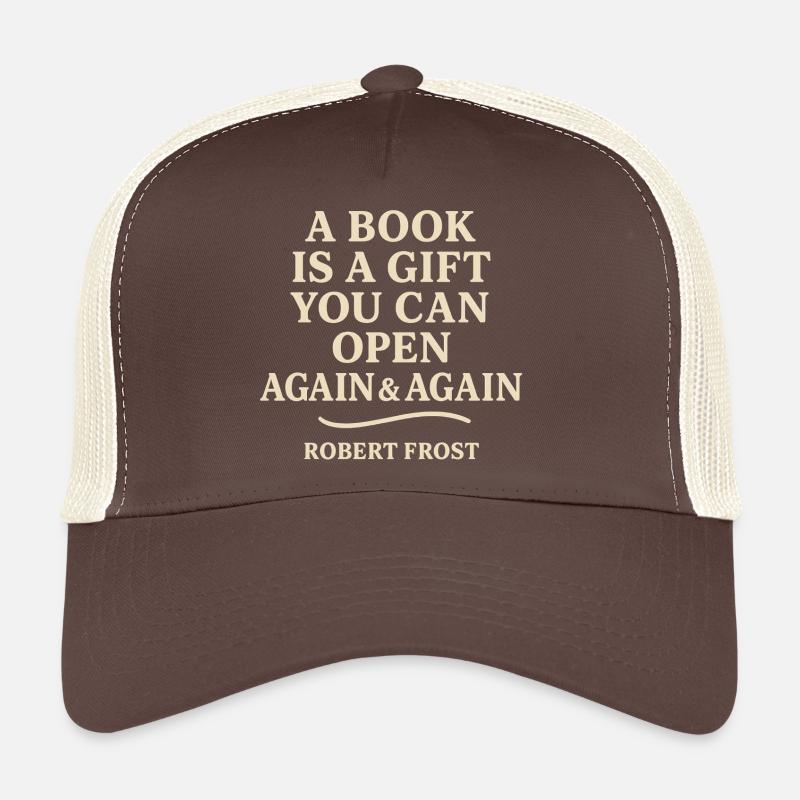 A book, a gift to open again Trucker Cap