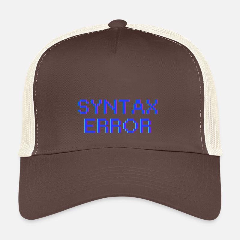 Erreur de syntaxe Casquette trucker 