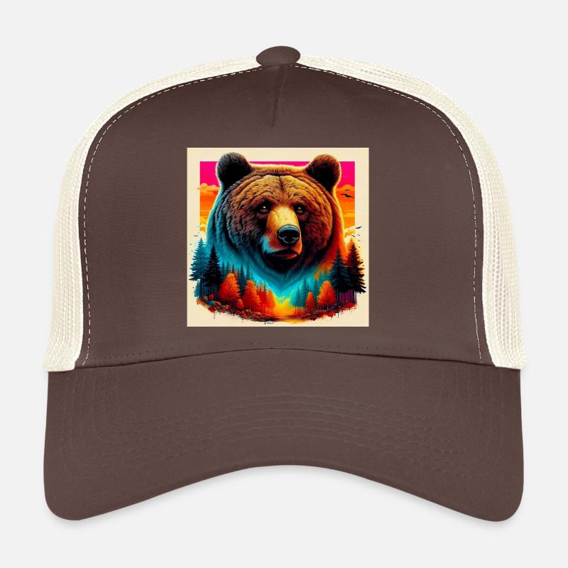 ours Casquette trucker 