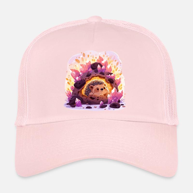 Hérisson de la Grotte de Cristal Casquette trucker 