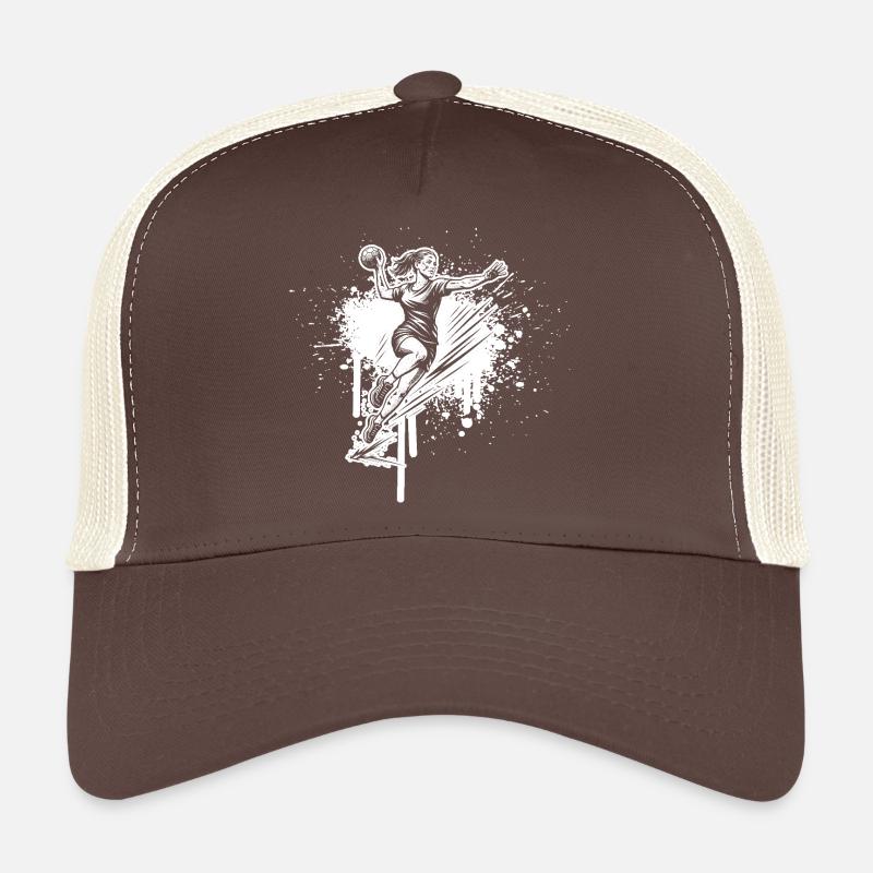 Handball motif with recognition value for Trucker Cap