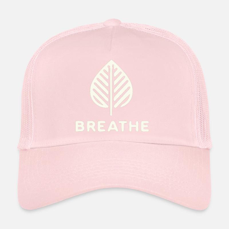 Feuille de la Respiration Casquette trucker 