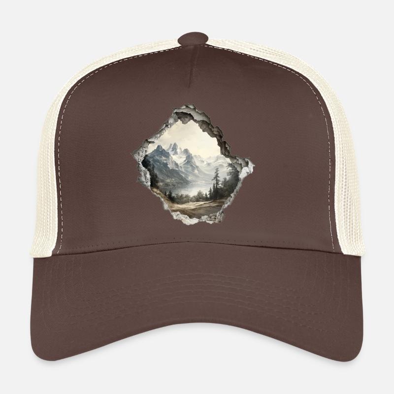 Randonnée en montagne Casquette trucker