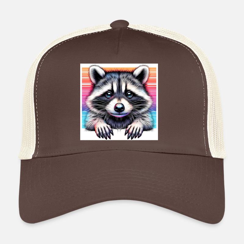 Raton laveur Casquette trucker 