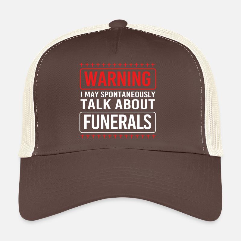 Enterrement Casquette trucker 