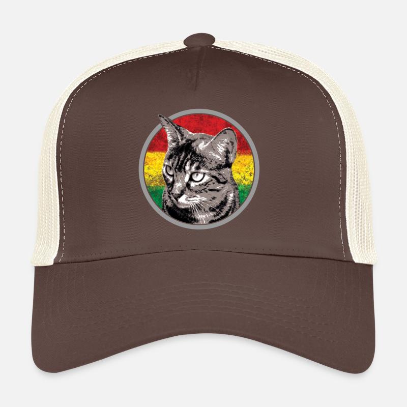 Reggae Cat Trucker Cap