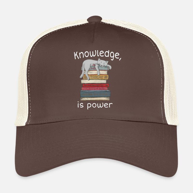Chat rigolo et citation Casquette trucker 