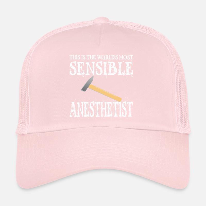 Anesthesiologist Anesthesia Anesthesia Hammer Gift Trucker Cap