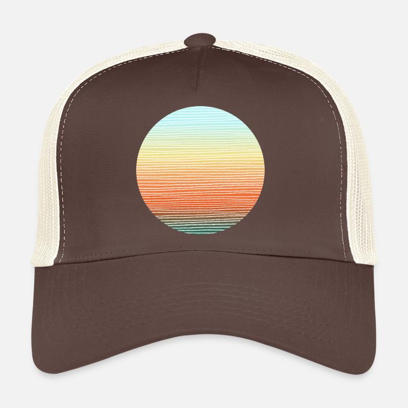 adventure colors - Trucker Cap - brown/beige