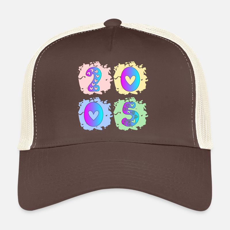 Année de naissance 2005 - 21e anniversaire Casquette trucker 