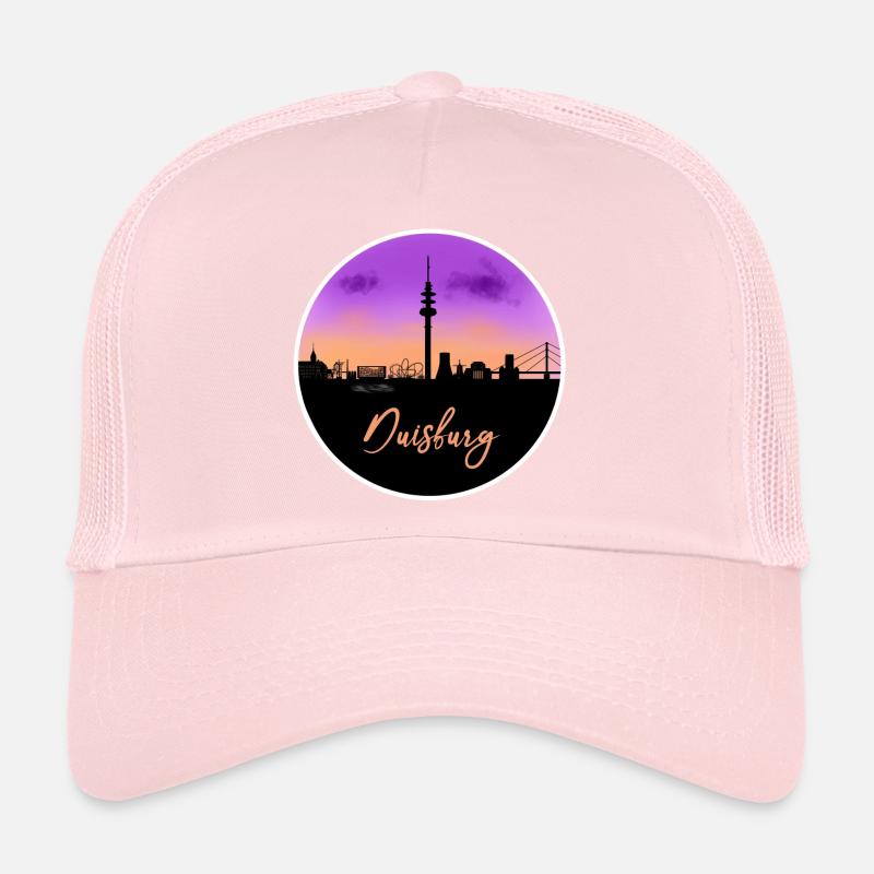 Duisbourg Fine Skyline Casquette trucker 