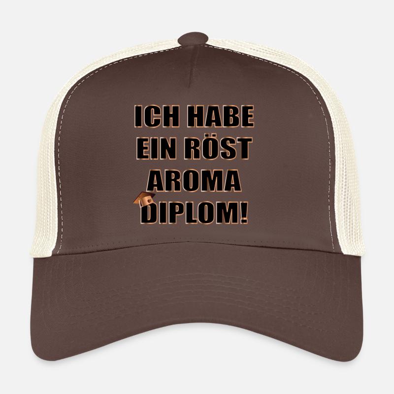 Grill Diplom Abschluss - Trucker Cap - Braun/Beige