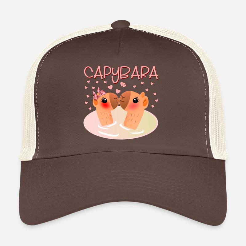 CAPYBARA PAARE ICH LIEBE DICH Trucker Cap