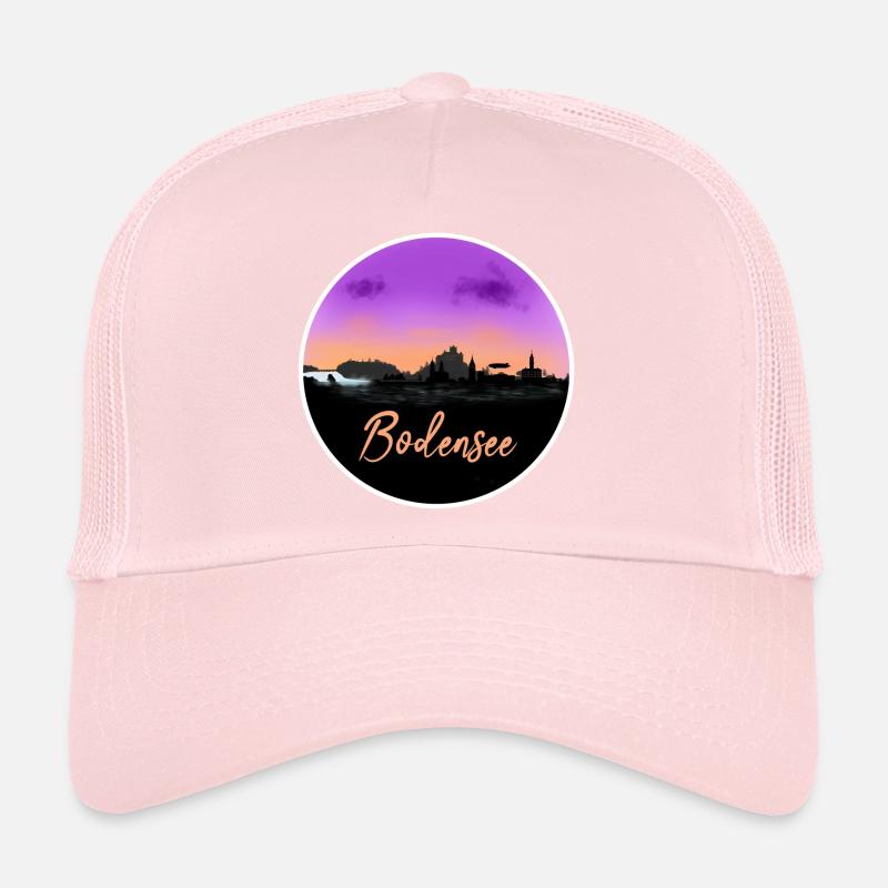 Lac de Constance Fineline Skyline Casquette trucker 