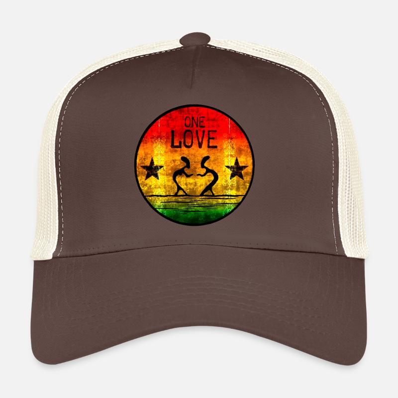 One Love Reggae 2 Trucker Cap