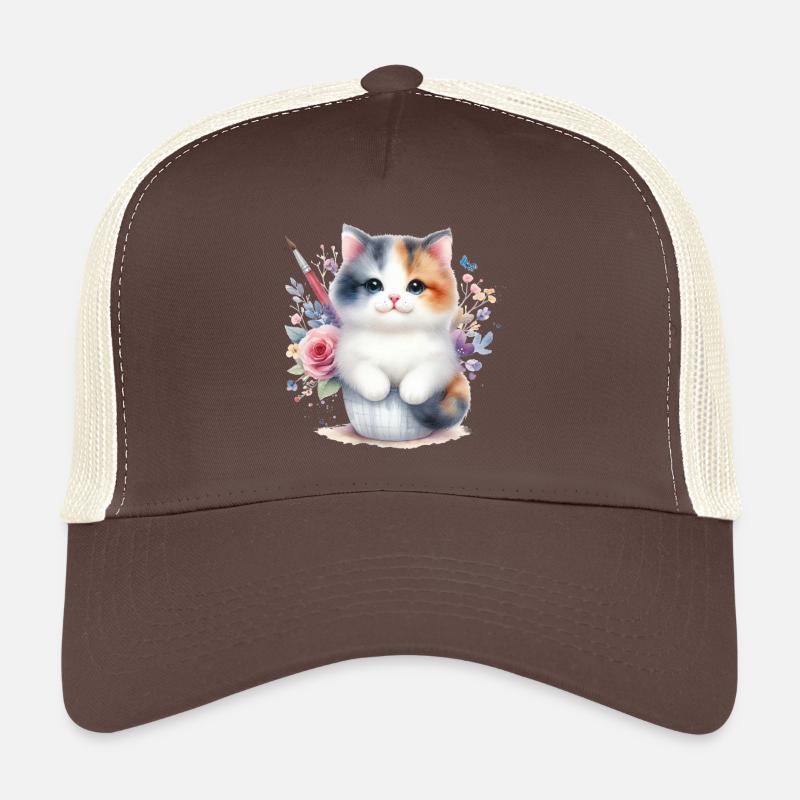 Chat mignon Casquette trucker 