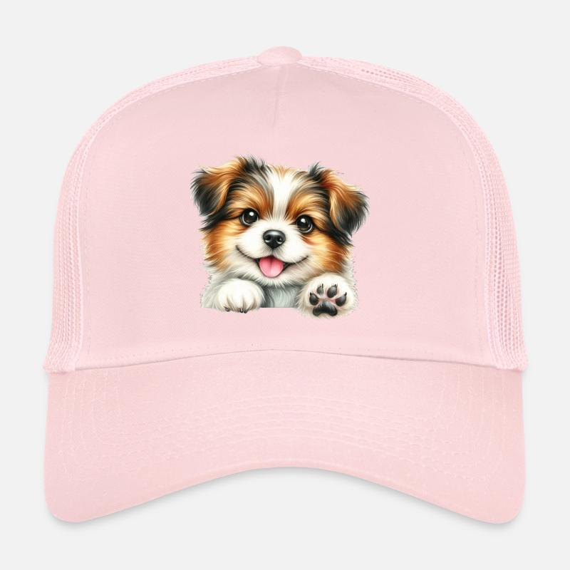 Chien mignon Casquette trucker 