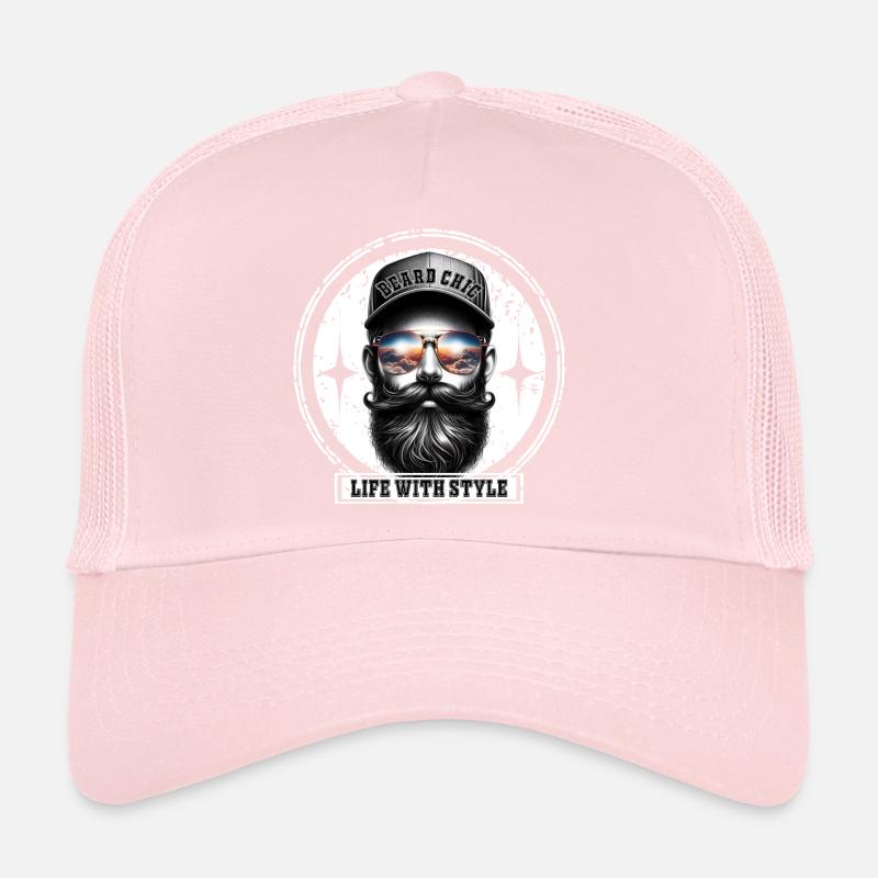 Beard Chic Crépuscule Casquette trucker 