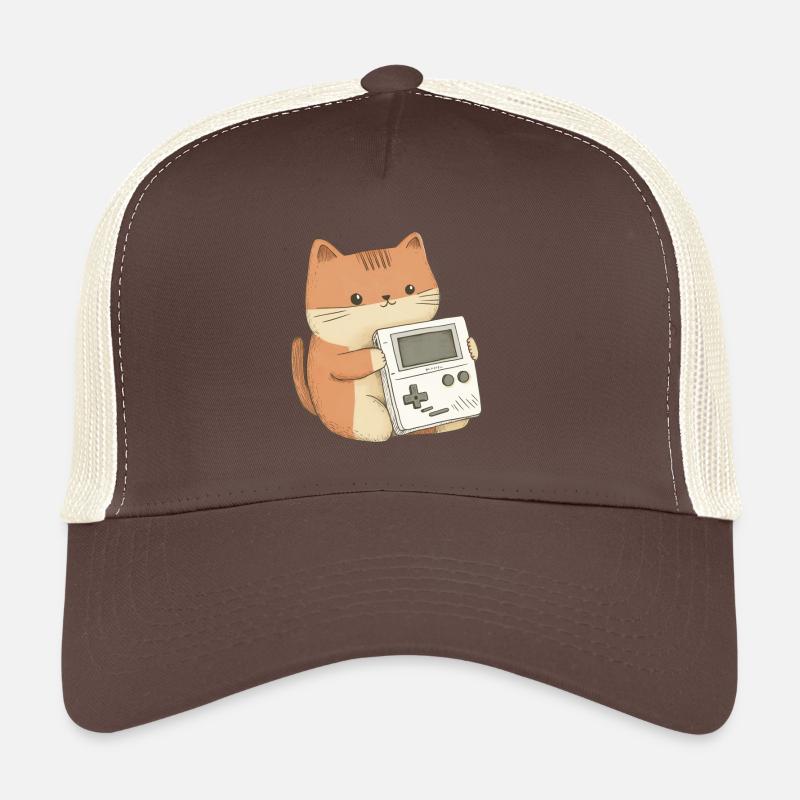 Geek cat Casquette trucker 