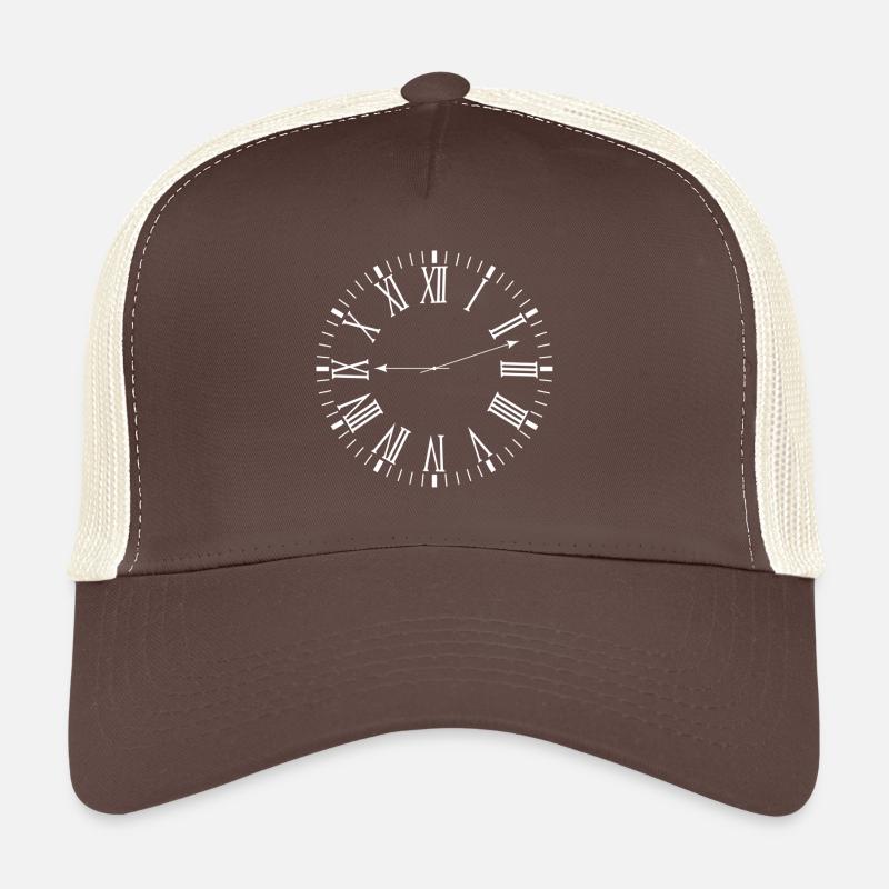 Römische Uhr Trucker Cap